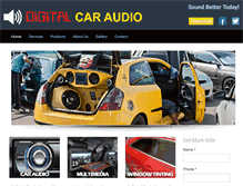 Tablet Screenshot of digitalcaraudio.net